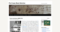 Desktop Screenshot of isaacbuzo.com